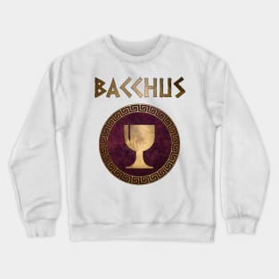 Bacchus Roman God of Wine and Festivals Crewneck Sweatshirt